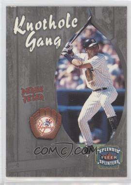 2003 Fleer Splendid Splinters - Knothole Gang #1KG - Derek Jeter