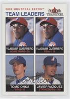 Team Leaders - Vladimir Guerrero, Tomokazu Ohka, Javier Vazquez