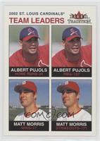 Team Leaders - Albert Pujols, Matt Morris