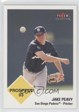 2003 Fleer Tradition - [Base] #427 - Jake Peavy