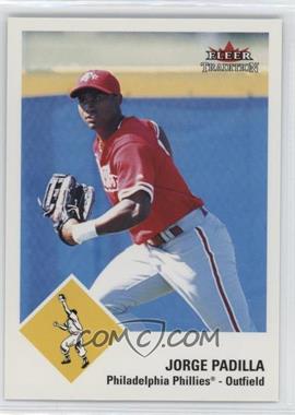 2003 Fleer Tradition - [Base] #66 - Jorge Padilla