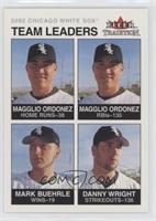 Team Leaders - Magglio Ordonez, Mark Buehrle, Dan Wright