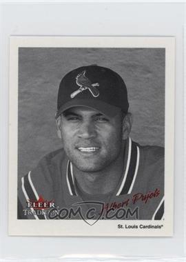 2003 Fleer Tradition - Black & White Goudey - Red #20 B/W G - Albert Pujols /500