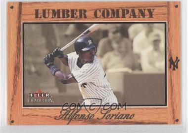 2003 Fleer Tradition - Lumber Company #12 LC - Alfonso Soriano