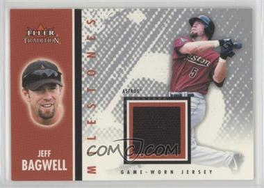 2003 Fleer Tradition - Milestones - Game-Used #MS-JB - Jeff Bagwell