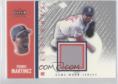 2003 Fleer Tradition - Milestones - Game-Used #MS-PM - Pedro Martinez