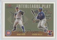 Interleague Play - Mark Prior, Vernon Wells #/100