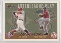 Interleague Play - Jim Thome, Pedro Martinez