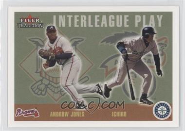 2003 Fleer Tradition Update - [Base] #U268 - Interleague Play - Andruw Jones, Ichiro Suzuki