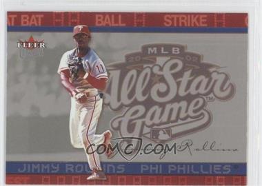 2003 Fleer Ultra - [Base] #212 - All-Star Game - Jimmy Rollins