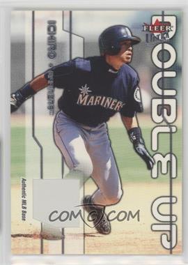 2003 Fleer Ultra - Double Up Materials #ISKG - Ichiro Suzuki, Ken Griffey Jr. /100