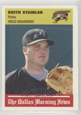 2003 Frisco Roughriders Team Issue - [Base] #14 - Keith Stamler