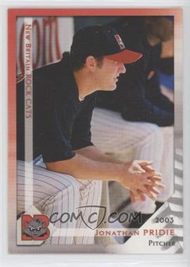 2003 Grandstand New Britain Rock Cats - [Base] #38 - Jonathan Pridie