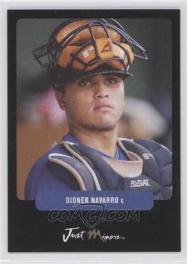 2003 Just Minors Just Prospects - Preview - Black #PREVIEW 8 - Dioner Navarro /50