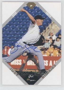 2003 Just Minors Just Rookies - [Base] - Autographs #65 - Sean Smith /375