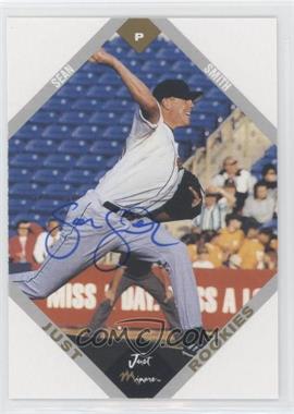 2003 Just Minors Just Rookies - [Base] - Autographs #65 - Sean Smith /375