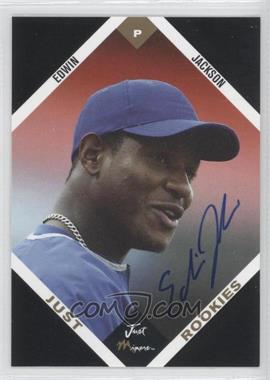 2003 Just Minors Just Rookies - [Base] - Black Autographs #32 - Edwin Jackson /25