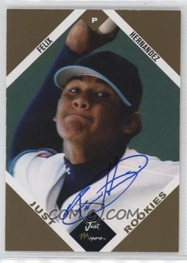 2003 Just Minors Just Rookies - [Base] - Gold Autographs #27 - Felix Hernandez /100