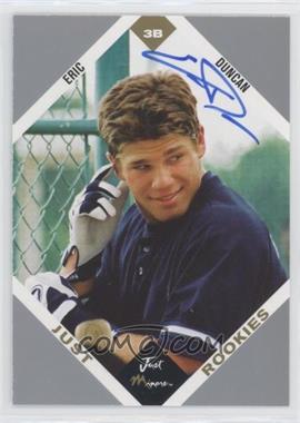 2003 Just Minors Just Rookies - [Base] - Silver Autographs #16 - Eric Duncan /375