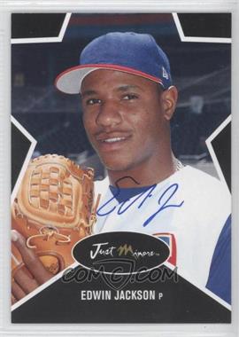 2003 Just Minors Just Stars - [Base] - Black Autographs #30 - Edwin Jackson /25