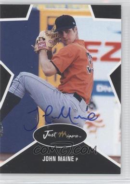 2003 Just Minors Just Stars - [Base] - Black Autographs #33 - John Maine /25