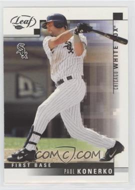 2003 Leaf - [Base] - National Convention #33 - Paul Konerko /5