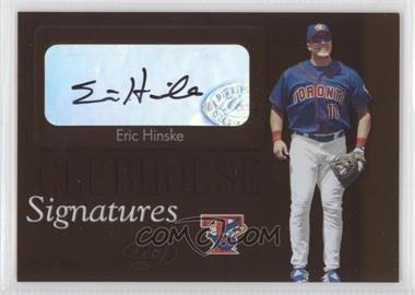 2003 Leaf - Clubhouse Signatures - Bronze #13 - Eric Hinske