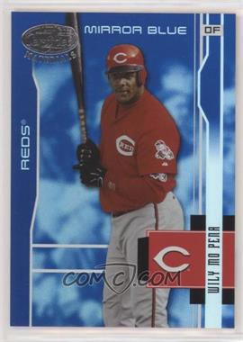 2003 Leaf Certified Materials - [Base] - Mirror Blue #49 - Wily Mo Pena /50 [EX to NM]