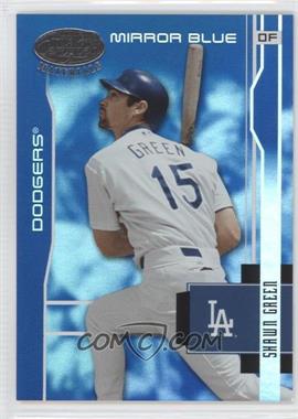 2003 Leaf Certified Materials - [Base] - Mirror Blue #90 - Shawn Green /50