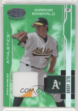 2003 Leaf Certified Materials - [Base] - Mirror Emerald Materials #133 - Barry Zito /5