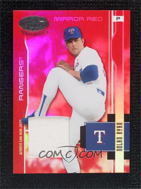 2003 Leaf Certified Materials - [Base] - Mirror Red Materials #191 - Nolan Ryan /35