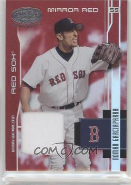 2003 Leaf Certified Materials - [Base] - Mirror Red Materials #23 - Nomar Garciaparra /250