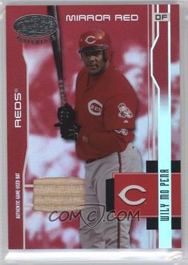 2003 Leaf Certified Materials - [Base] - Mirror Red Materials #49 - Wily Mo Pena /250