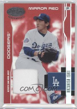 2003 Leaf Certified Materials - [Base] - Mirror Red Materials #89 - Kazuhisa Ishii /250