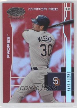 2003 Leaf Certified Materials - [Base] - Mirror Red #154 - Ryan Klesko /100