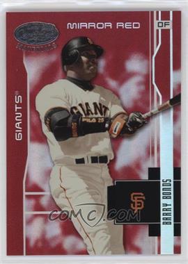 2003 Leaf Certified Materials - [Base] - Mirror Red #161 - Barry Bonds /100