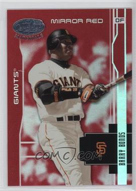 2003 Leaf Certified Materials - [Base] - Mirror Red #161 - Barry Bonds /100