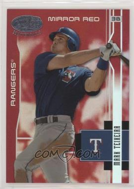 2003 Leaf Certified Materials - [Base] - Mirror Red #188 - Mark Teixeira /100