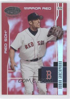 2003 Leaf Certified Materials - [Base] - Mirror Red #23 - Nomar Garciaparra /100