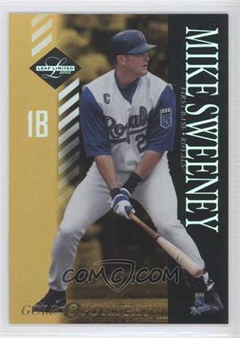 2003 Leaf Limited - [Base] - Gold Spotlight #59 - Mike Sweeney /50