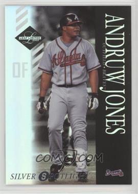 2003 Leaf Limited - [Base] - Silver Spotlight #118 - Andruw Jones /100