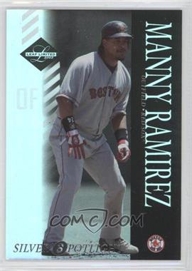 2003 Leaf Limited - [Base] - Silver Spotlight #119 - Manny Ramirez /100