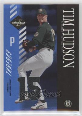2003 Leaf Limited - [Base] - Threads Jersey Number #123 - Tim Hudson /15