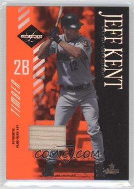 2003 Leaf Limited - [Base] - Timber Bats #21 - Jeff Kent /25