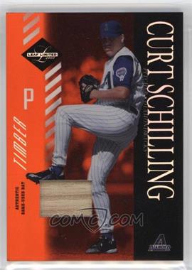 2003 Leaf Limited - [Base] - Timber Bats #72 - Curt Schilling /25