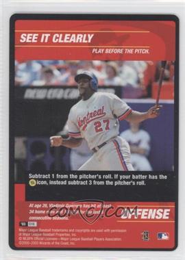 2003 MLB Showdown - Strategy #S16 - Offense - See It Clearly
