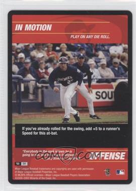 2003 MLB Showdown Pennant Run - Strategy #S4 - Offense - In Motion