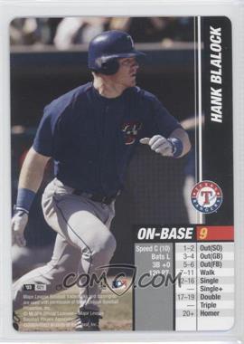 2003 MLB Showdown Trading Deadline - [Base] #021 - Hank Blalock