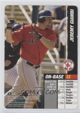 2003 MLB Showdown Trading Deadline - [Base] #096 - Jeremy Giambi [EX to NM]