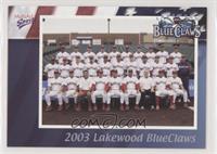 Checklist - 2003 Lakewood Blue Claws
